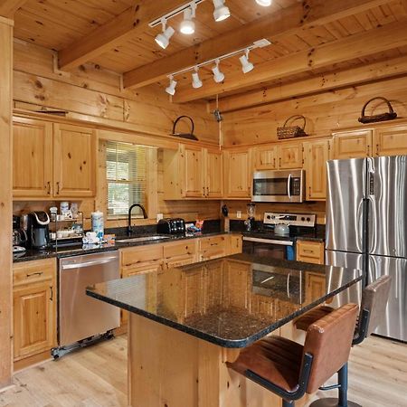 Mountain View 5 Bdrm Gatlinburg Cabin Near Downtown Arts Bagian luar foto