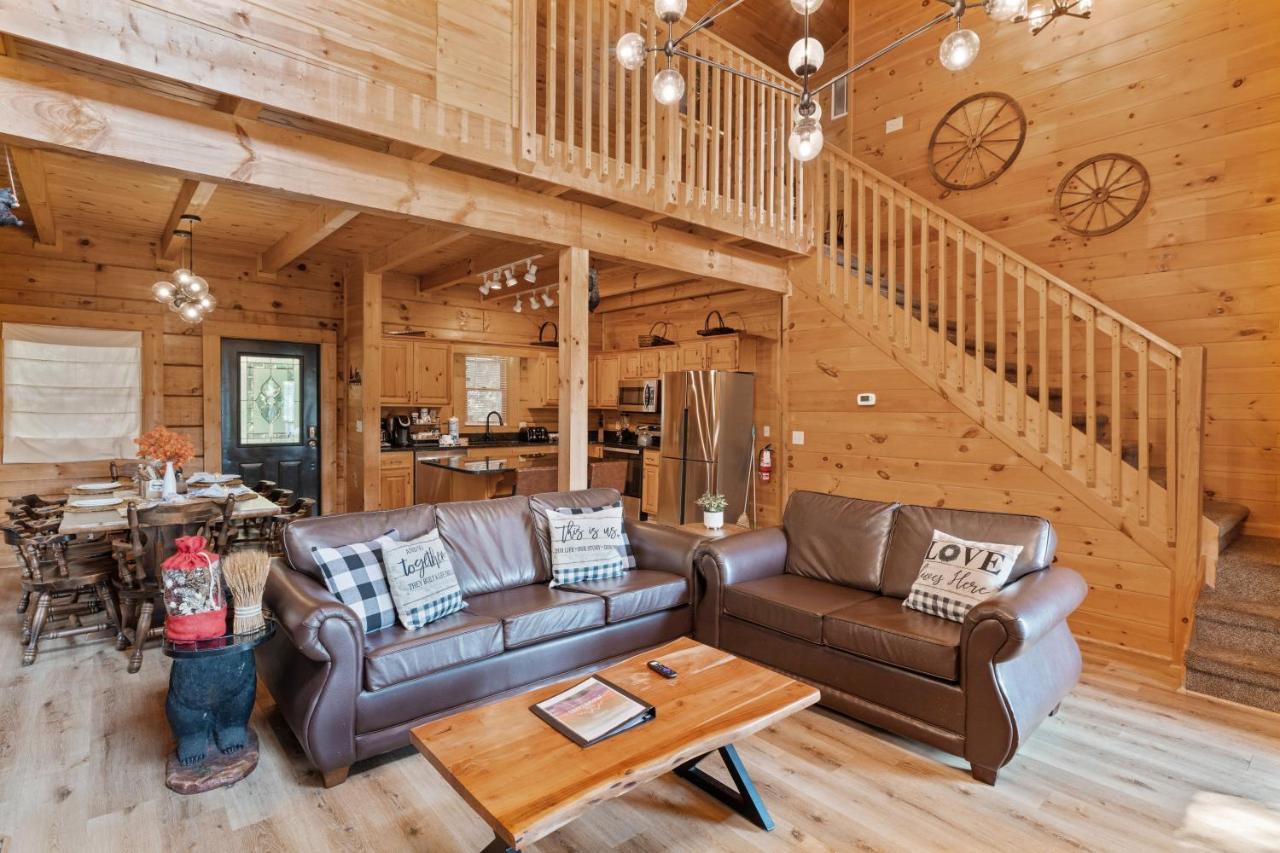 Mountain View 5 Bdrm Gatlinburg Cabin Near Downtown Arts Bagian luar foto
