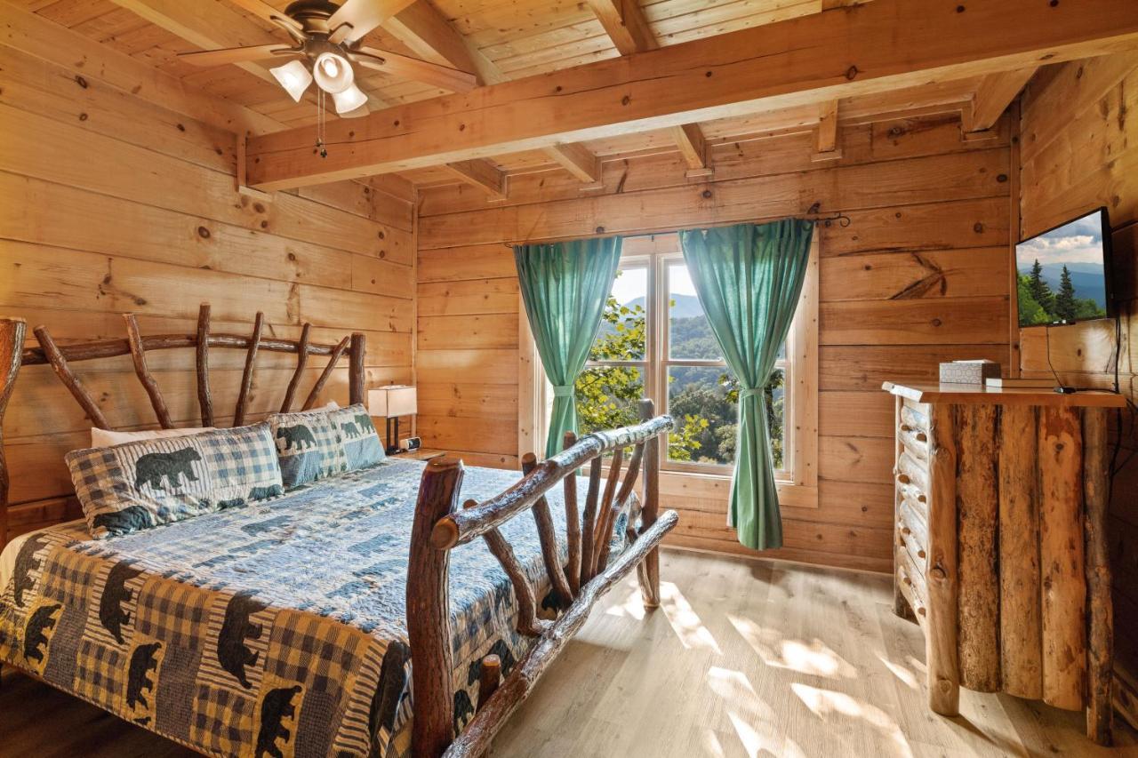 Mountain View 5 Bdrm Gatlinburg Cabin Near Downtown Arts Bagian luar foto