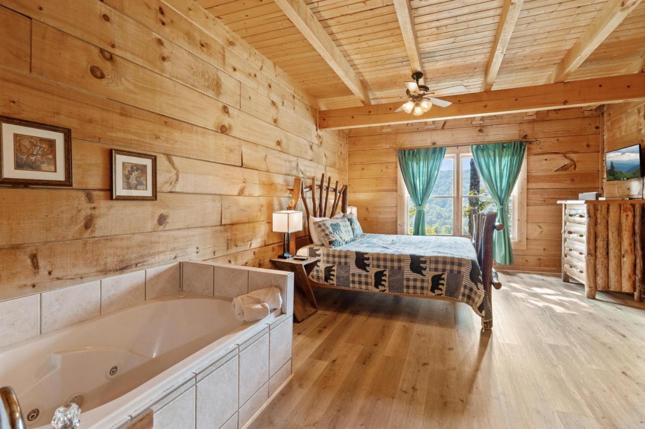 Mountain View 5 Bdrm Gatlinburg Cabin Near Downtown Arts Bagian luar foto